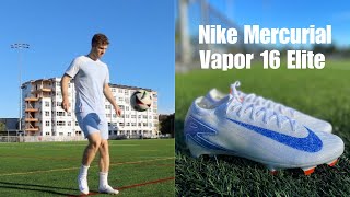 Nike Mercurial Vapor 16 Elite Blueprint TestUnboxing Exclusive First Look [upl. by Photina]