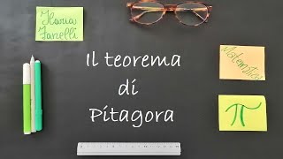 Spiegazione SEMPLICE del teorema di Pitagora [upl. by Gav]