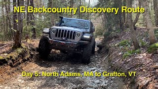 NE Backcountry discovery Route  Day 5 North Adams MA to Grafton VT [upl. by Nemrak]