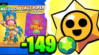 Wydałem na TEGO SKINA 149 GEMÓW 🤔 w BRAWL STARS POLSKA 🔥 [upl. by Akenat]