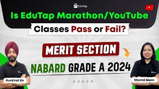 NABARD Grade A 2024 Exam Analysis  NABARD 2024 Phase 1 Question amp Answers EduTap Marathon Sessions [upl. by Ayot61]