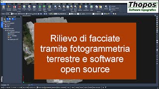 Rilievo di facciate tramite fotogrammetria terrestre e software open source [upl. by Arihaz725]