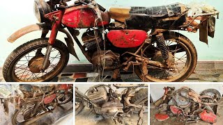 MINSK 125 Full Restoration  Abandoned SoViet Motorcycle MINSK 125cc 2 Stroke Finalization [upl. by Enom544]