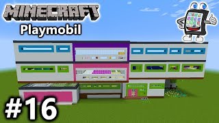 MINECRAFT Playmobil Luxusvilla bauen 16  FAMILIE VOGEL BEKOMMT ZWEITE ETAGE IN VILLA Lets Build [upl. by Anneirda]