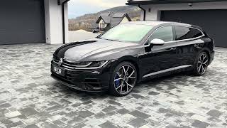 Arteon Shooting Brake R 320 KM Headup Kamery 360 Kubełki R Hak Harman Kardon Panorama Carbon Style [upl. by Ebenezer]