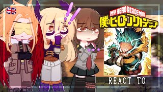 Past Class 1A amp Pro Heroes React to VIGILANTE Deku  Season 6  Izuku Midoriya MHABNHA Gacha Club [upl. by Eerac216]