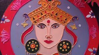 Navratri Special lippan art [upl. by Sateia]