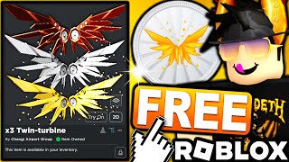 FREE ACCESSORIES HOW TO GET Bronze Silver amp Gold TwinTurbine Wings ROBLOX ChangiVerse EVENT [upl. by Nnyletak]