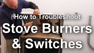 How to Troubleshoot Glass Top Stove Burners and Switches [upl. by Elstan]