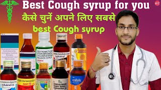 Best Cough syrup for youHow to choose Cough syrupcough syrup easy formulaMedicine Talk [upl. by Langston]