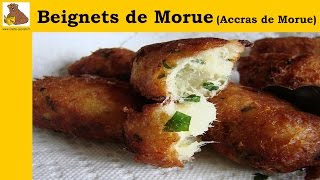 Les beignets de morue  recette facile [upl. by Hanikas]