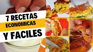 IDEAS D Recetas faciles y saludables TÚ PRÓXIMA CENA O MERIENDA 😋 [upl. by Nirad869]