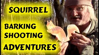 Squirrel Barking Flintlock Shooting Fun [upl. by Nedda888]