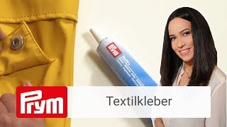 Prym Textilkleber  Kleidung reparieren mit Nandini Mitra [upl. by Ahterod]