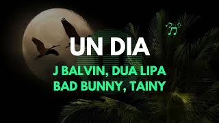 J Balvin Dua Lipa Bad Bunny Tainy  UN DIA Miliūs Afro House Remix [upl. by Ivad]