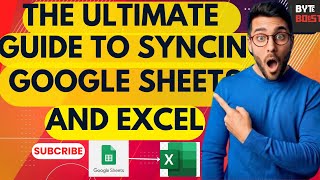 The Ultimate Guide to Syncing Google Sheets and Excel shortvideo [upl. by Naruq]