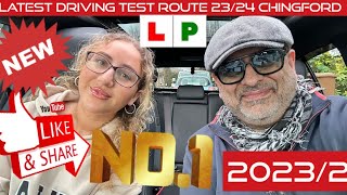 Latest Test Route For Chingford with Maria [upl. by Fields374]