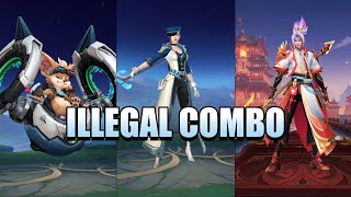 ILLEGAL COMBO OF CHIP ZILONG AND SILVANNA [upl. by Ronni610]