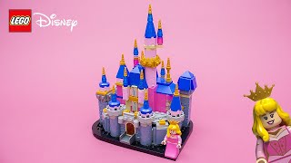 LEGO Mini Disney Sleeping Beauty Castle  Disney 40720 SPEED BUILD [upl. by Alra766]