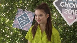 Landry Bender Teen Choice Awards 2016 Green Carpet [upl. by Feodora]