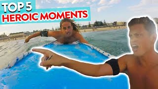 Top 5  HEROIC Moments of Bondi Rescue [upl. by Inigo]