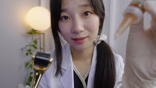 ASMR Dermatologist Facial Treatment Dermarolling [upl. by Ginsberg]