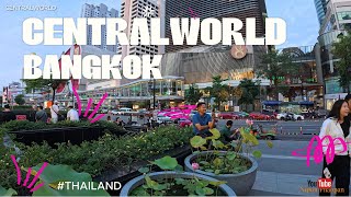 เดินเล่นยามเย็น Centralworld [upl. by Ecirtnahs]