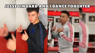 Jesse Lingard and I dance TOGETHER🕺🏼Shorts [upl. by Tower]