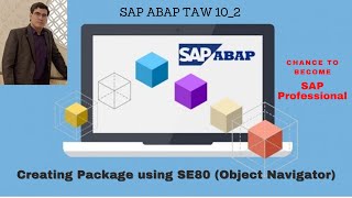 Creating Package using SE80 Object Navigator [upl. by Ivar]