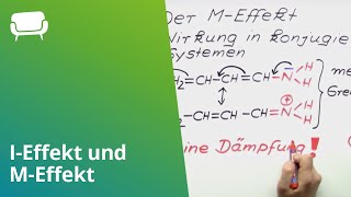 IEffekt und MEffekt einfach erklärt  Chemie  Organische Chemie [upl. by Htepsle832]