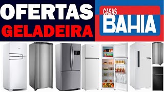 OFERTAS PROMOÇÃO GELADEIRA REFRIGERADOR CASAS BAHIA PREÇOS GELADEIRA CONSUL BRASTEMP ESMALTEC MIDEA [upl. by Ashla]