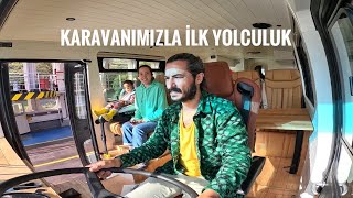 KARAVANIMIZ GÖÇEBE İLK YOLUNA ÇIKTI [upl. by Sukramaj]