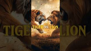 Tiger vs lion  tigers attack old lion🔥 animals shorts [upl. by Eiro]