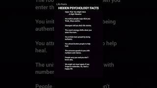 Signs you have a high vibrationsHidden psychology factsmotivational quotesshortslifefacts [upl. by Kawasaki]