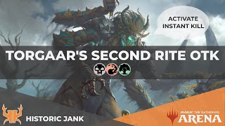 Torgaars Second Rite OTK  Historic Deck Guide MTG Arena [upl. by Elahcim]