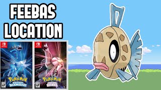 How to Get Feebas in Pokemon Brilliant Diamond amp Shining Pearl [upl. by Ackerley668]