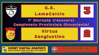 Gs Lama Calcio  Virtus Sangiustino 32 [upl. by Zenger240]