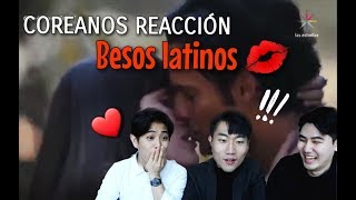 COREANOS REACCIONAN A LOS BESOS LATINOS🔥APASIONADOS🔥 Pandita Chan [upl. by Magee]