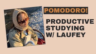 ROMANTICIZE STUDYING WITH LAUFEY  Pomodoro playlist for PRODUCTIVE study sessions  study playlist [upl. by Eerac]