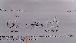 drivatives of Naphthalene 1 Naphthol [upl. by Orimisac]