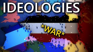 IDEOLOGIES in Roblox Conquer Europe WW2 [upl. by Nomelc]