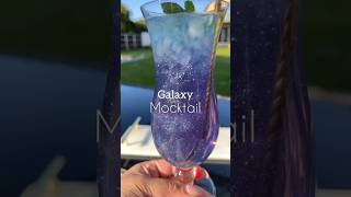 Galaxy Mocktail tutorial 🍹shorts viralshort trending [upl. by Klos]