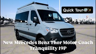 Tour this New 2025 Thor Motor Coach Tranquility 19P Lithium Battery AWD amp OffRoad Ready [upl. by Morten524]