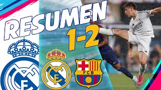 Resumen REAL MADRID VS FC BARCELONA 12  PRETEMPORADA 2425 realmadrid fcbarcelona futbol [upl. by Knoll]