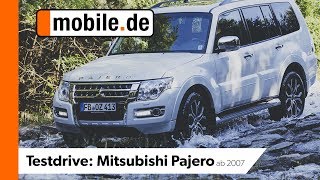 Mitsubishi Pajero  mobilede Testdrive [upl. by Cerallua]