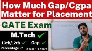 How Much CgpaGap matter for MTech Placements ।। GATE Exam ।। MTech EngineeringLoop [upl. by Reger]