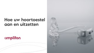 Hoe uw hoortoestel aan en uitzetten [upl. by Juetta]