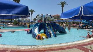 Lindos Princess Beach Hotel  Rhodos  Greece  July 2022  4k [upl. by Minda]