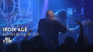 IRON AGE live at Saint Vitus Bar Aug 9th 2019 FULL SET [upl. by Notreb]