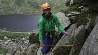 Rope skills for scrambling 4 rock spikes and slings [upl. by Acirem]